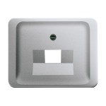 Busch-Jaeger 2CKA001710A3348 Zentralscheibe UAE/IAE (ISDN) 1-fach titan - alpha 