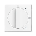 Busch-Jaeger 2CKA001710A3646 Zentralscheibe mit Aufdruck Symbol 0-1-2-3 für Stufenschalter, Drehknopf 