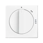 Busch-Jaeger 2CKA001710A3651 Zentralscheibe mit Aufdruck Symbol 1-2-3 für Stufenschalter, Drehknopf 