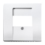 Busch-Jaeger 2CKA001710A3659 Zentralscheibe Multimedia 1-fach alusilber - Plattform 63 