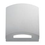 Busch-Jaeger 2CKA001710A3769 Zwischenring 50x50 mm mit Klappdeckel Telekommunikationseinsätze edelstahl - 