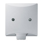 Busch-Jaeger 2CKA001710A3798 Zentralscheibe mit Tragring für Leitungsauslass alusilber - Allwetter 44® (IP44) 