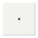 Busch-Jaeger 2CKA001710A3874 Zentralscheibe Telefonverbindersteckdosen (Vdo) studioweiß matt - Plattform 63 