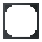 Busch-Jaeger 2CKA001710A4099 Zwischenring für Für Zentralscheiben Busch-balance® SI 1-fach schwarz matt - 