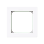 Busch-Jaeger 2CKA001710A4174 Zwischenring 50x50 mm Telekommunikationseinsätze studioweiß - Busch-art linear® 