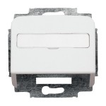 Busch-Jaeger 2CKA001724A1663 Zentralscheibe mit Tragring mit Beschriftungsfeld Kommunikations-Steckverbinder 