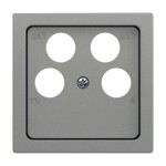 Busch-Jaeger 1743/10-04-803 Zentralscheibe graumetallic 2CKA001724A4364 