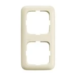 Busch-Jaeger 2CKA001725A0555 Abdeckrahmen 2-fach weiß - Busch-Duro 2000® SI 