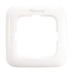Busch-Jaeger 2CKA001725A1009 Abdeckrahmen 1-fach Rahmen mit Aufdruck Heizung Reflex SI 