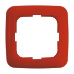 Busch-Jaeger 2CKA001725A1563 Abdeckrahmen 1-fach rot - Reflex SI 