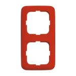 Busch-Jaeger 2CKA001725A1565 Abdeckrahmen 2-fach rot - Reflex SI 