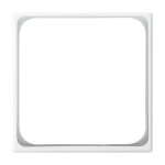 Busch-Jaeger 2CKA001726A0237 Zwischenring 50x50 mm Telekommunikationseinsätze alpinweiß - Busch-balance® SI 