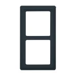 Busch-Jaeger 2CKA001730A0233 Abdeckrahmen 2-fach anthrazit - Allwetter 44® (IP44) 