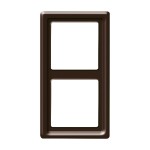 Busch-Jaeger 2CKA001730A0277 Abdeckrahmen 2-fach braun - Allwetter 44® (IP44) 