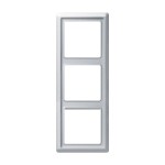 Busch-Jaeger 2CKA001730A0280 Abdeckrahmen 3-fach alusilber - Allwetter 44® (IP44) 