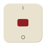 Busch-Jaeger 2CKA001731A0249 Wippe mit roter Kalotte, mit Aufdruck 