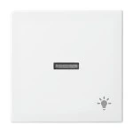 Busch-Jaeger 2CKA001731A2017 Wippe mit Aufdruck mit kleiner transparenter KalotteBusch-balance® SI 