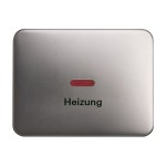 Busch-Jaeger 2CKA001751A1690 Wippe mit Aufdruck mit kleiner roter Kalotte 