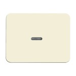 Busch-Jaeger 1787-22G Wippe mit kleiner transparenter Kalotte elfenbeinweiß 2CKA001751A2508 