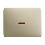 Busch-Jaeger 1789-260 Wippe mit kleiner roter Kalotte palladium 2CKA001751A2825 