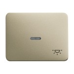 Busch-Jaeger 1789 LI-260 Wippe mit Aufdruck mit kleiner transparenter Kalotte palladium 2CKA001751A2828 