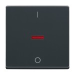 Busch-Jaeger 2CKA001751A2927 Wippe mit Aufdruck mit kleiner roter Kalotte 