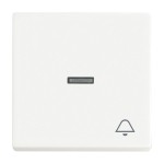 Busch-Jaeger 2CKA001751A3030 Wippe mit Aufdruck mit kleiner transparenter Kalotte 