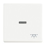 Busch-Jaeger 2CKA001751A3031 Wippe mit Aufdruck mit kleiner transparenter Kalotte 