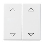 Busch-Jaeger 2CKA001751A3099 Wippe mit Aufdruck mit Symbol Pfeil hoch/runter KNX-Tasterankopplung 