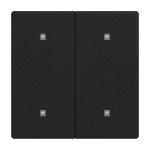 Busch-Jaeger 2CKA001751A3273 Wippe 2-fach für Elektroniktaster mit 4 transparenten Kalotten 