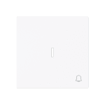 Busch-Jaeger 2CKA001751A3369 Wippe mit Aufdruck Symbol Klingel mit kleiner transparenter Kalotte für 