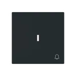 Busch-Jaeger 2CKA001751A3372 Wippe mit Aufdruck Symbol Klingel mit kleiner transparenter Kalotte für 