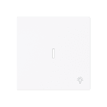 Busch-Jaeger 2CKA001751A3373 Wippe mit Aufdruck Symbol Licht mit kleiner transparenter Kalotte für 