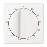 Busch-Jaeger 2CKA001753A0301 Zentralscheibe mit Drehknopf, mit Aufdruck 