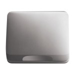 Busch-Jaeger 2CKA001753A1753 Zentralscheibe mit Klappdeckel Telekommunikationseinsätze platin - alpha 