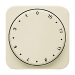 Busch-Jaeger 2CKA001753A6059 Zentralscheibe mit Drehknopf, mit Aufdruck 
