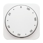 Busch-Jaeger 2CKA001753A6307 Zentralscheibe mit Drehknopf, mit AufdruckReflex SI/SI Linear 