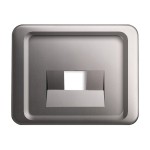 Busch-Jaeger 2CKA001753A8410 Zentralscheibe UAE/IAE (ISDN) 1-fach platin - alpha 