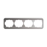 Busch-Jaeger 2CKA001754A1645 Abdeckrahmen 4-fach platin - alpha nea® 