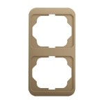 Busch-Jaeger 2CKA001754A1751 Abdeckrahmen 2-fach bronze - alpha nea® 