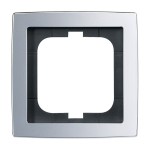 Busch-Jaeger 2CKA001754A4104 Abdeckrahmen 1-fach chrom matt - solo® 