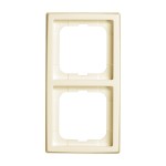 Busch-Jaeger 2CKA001754A4169 Abdeckrahmen 2-fach elfenbeinweiß - future® 