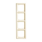 Busch-Jaeger 2CKA001754A4171 Abdeckrahmen 4-fach elfenbeinweiß - future® 