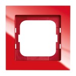 Busch-Jaeger 2CKA001754A4340 Abdeckrahmen 1-fach rot - Busch-axcent® 
