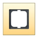 Busch-Jaeger 2CKA001754A4356 Abdeckrahmen 1-fach gold - carat® 