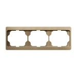 Busch-Jaeger 2CKA001754A4385 Abdeckrahmen 3-fach bronze - alpha exclusive® 