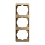 Busch-Jaeger 2CKA001754A4386 Abdeckrahmen 3-fach bronze - alpha exclusive® 