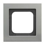 Busch-Jaeger 2CKA001754A4683 Abdeckrahmen 1-fach platin - Busch-axcent® pur 