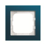 Busch-Jaeger 2CKA001754A4755 Abdeckrahmen 1-fach Glas Ozean - Busch-axcent® pur 