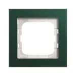 Busch-Jaeger 2CKA001754A4770 Abdeckrahmen 1-fach Glas Avocado - Busch-axcent® pur 